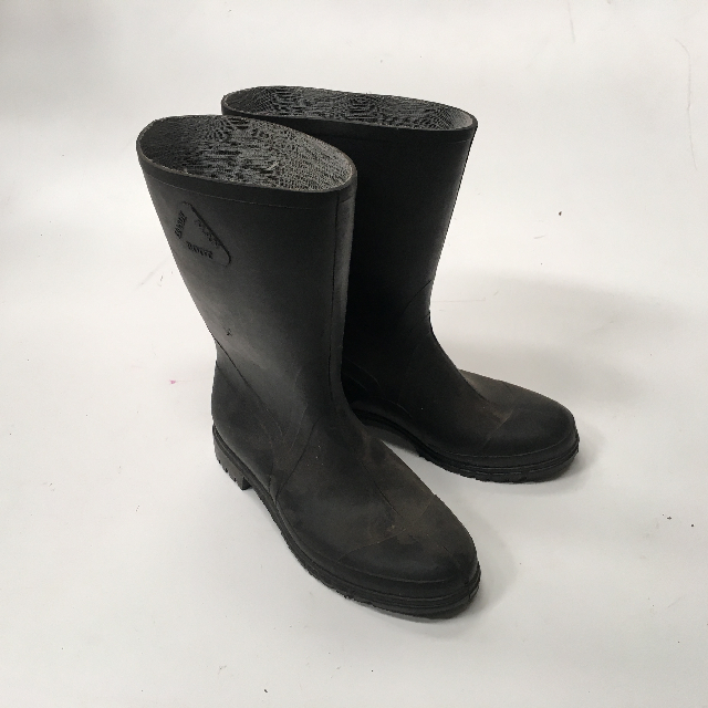 BOOTS, Gumboots Black Short